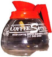 Orange Coffee Decanter
