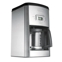 Delonghi DC514T Stainless Steel Black Silver 14-Cup Esclusivo Drip Coffee Maker