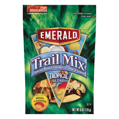 Emerald Trail Mix Tropical Blend 6ct
