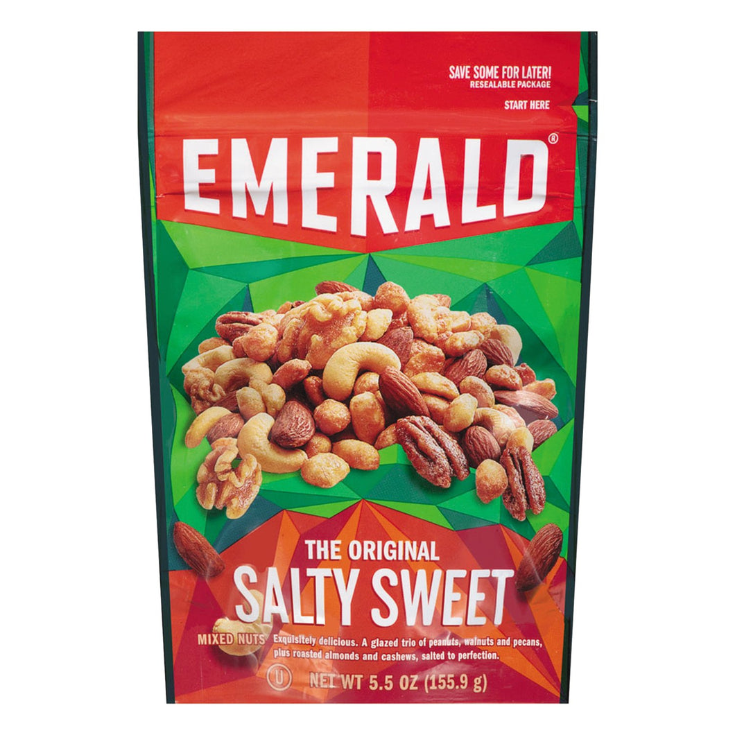 Emerald Snack Nuts Salty Sweet Mix 6ct