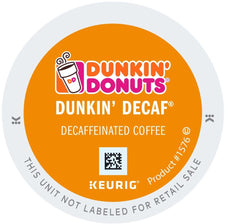 Dunkin' Donuts DECAF Original K-Cups 22ct