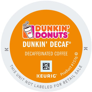 Dunkin' Donuts DECAF Original K-cups 96ct