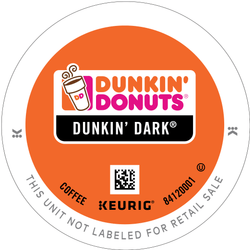 Dunkin' Donuts Dark Roast K-cup Pods 24ct
