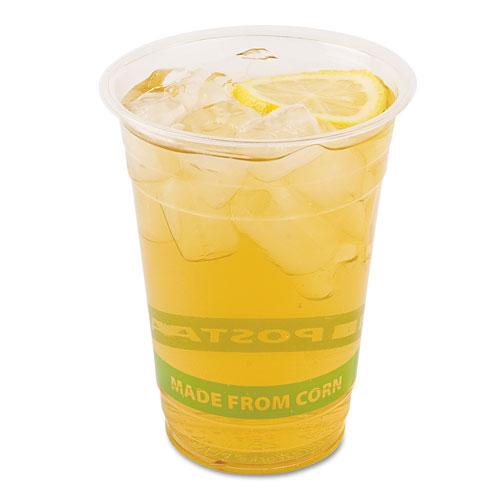 Eco-Products 16oz Compostable Corn Clear Plastic Cups 1000ct