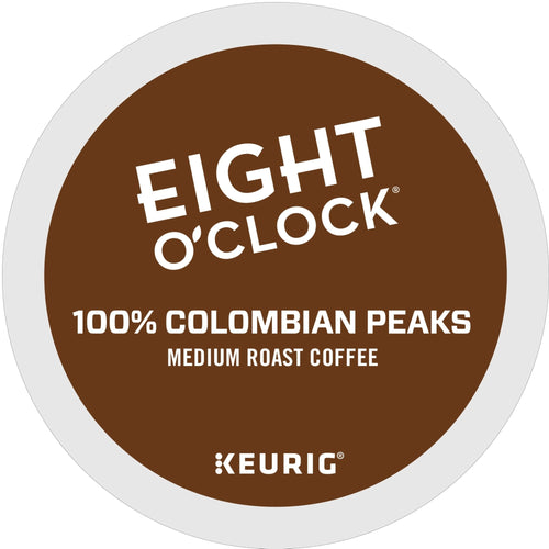 Eight O'Clock Coffee Colombian Peaks K-Cups 96ct Box
