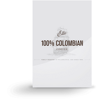 Ellis 100% Colombian Ground Coffee 128 2oz Bags