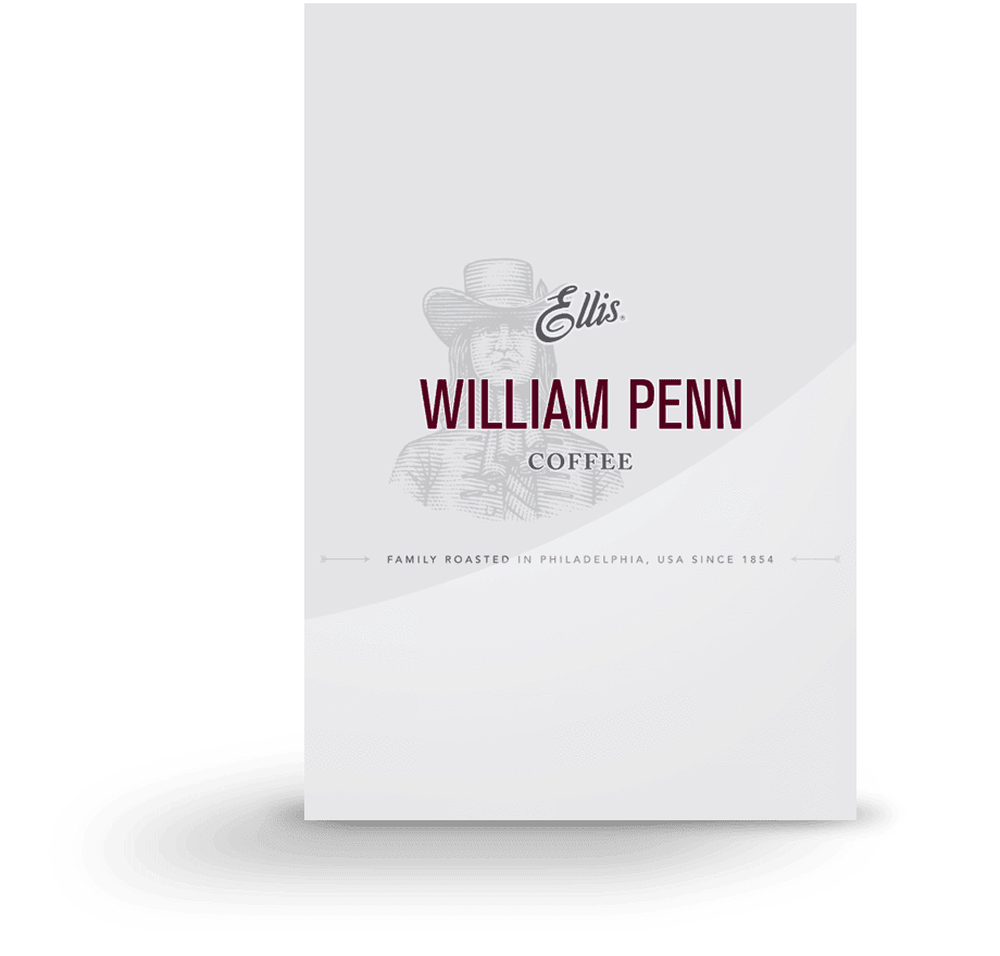 Ellis William Penn Single Cup Urn Ground Coffee 10 1LB Bags