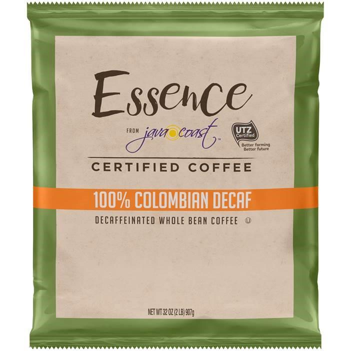 Essence 100% Colombian Decaf Coffee Beans 2lb Bag