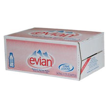 Evian Spring Water 24 11.2oz Bottles Angled Box