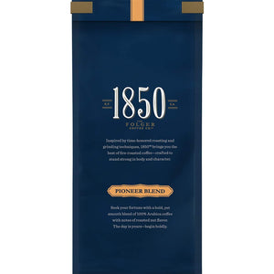 Folgers 1850 Pioneer Blend Ground Coffee 12oz Bag