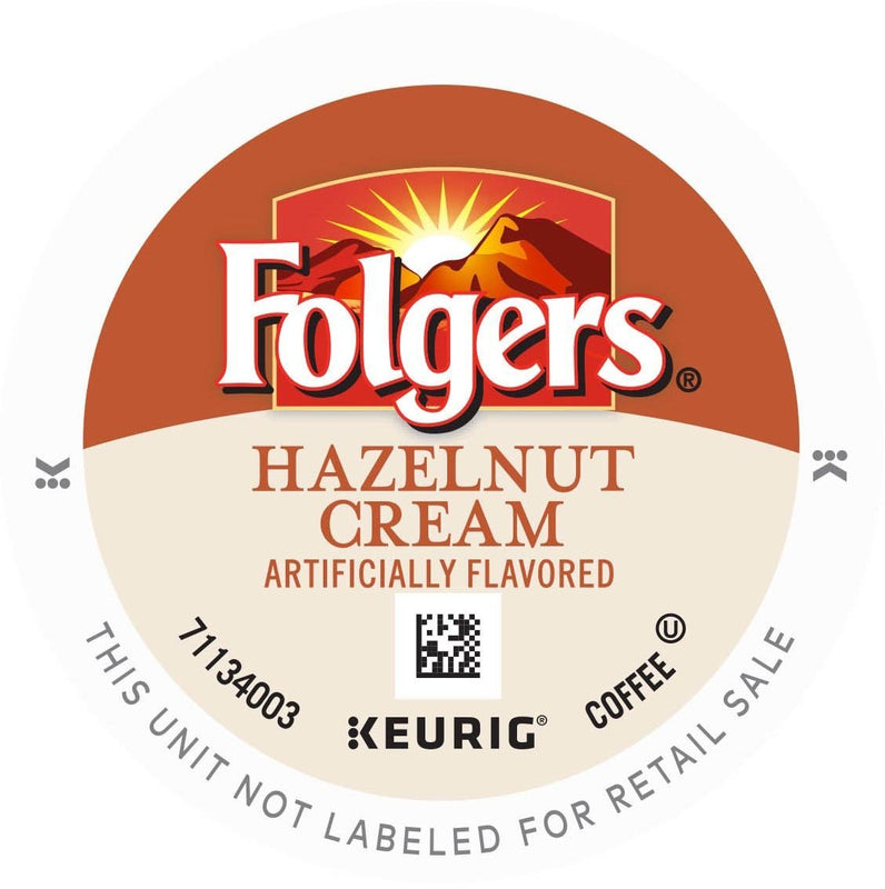 Folgers Hazelnut Cream K-Cup Pods 24ct