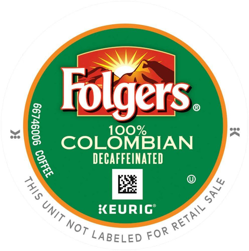 Folgers Lively Colombian Decaf K-Cups 24ct Box