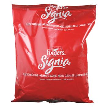 Folgers Signia Classic Cafe Regular Ground Coffee 30 6.8oz Bags
