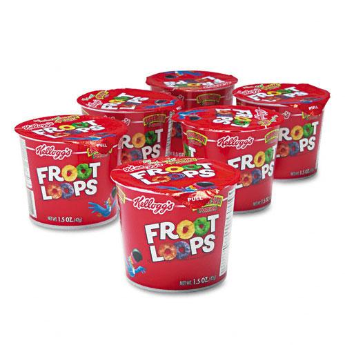 Fruit Loops Cereal Single-Serve 1.5oz Cups 6ct Box
