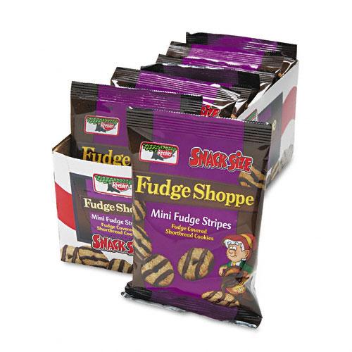 Fudge Stripes Mini Cookies 2oz Snack Packs 8ct Box