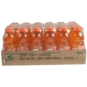 Gatorade Orange 24 20oz Bottles Case
