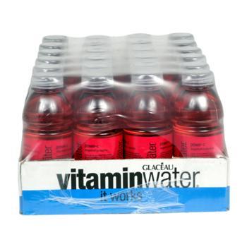 Glaceau Vitamin Water Power-C Dragonfruit 24 20oz Bottles Front Case