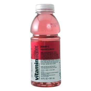 Glaceau Vitamin Water Power-C Dragonfruit 24 20oz Bottles