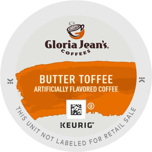 Gloria Jean's Butter Toffee K-Cups 24ct Flavored