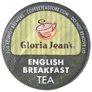Gloria Jean's English Breakfast Tea Keurig K-Cup Single Cup
