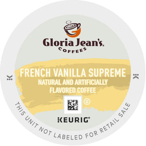 Gloria Jean's French Vanilla Supreme K-Cups 24ct Flavored