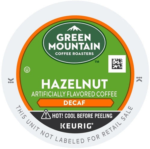 Green Mountain Coffee Hazelnut Decaffeinated K-Cups 24ct Flavored