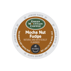 Green Mountain Coffee Mocha Nut Fudge K-Cup® Pods 96ct Flavored