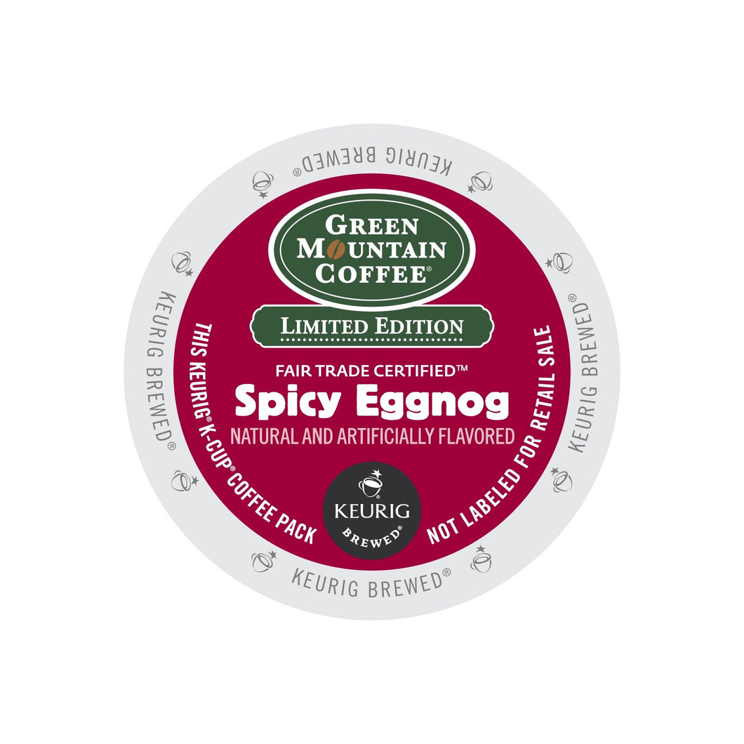 Green Mountain Coffee Spicy Eggnog K-Cup® Pods 24ct Seasonal