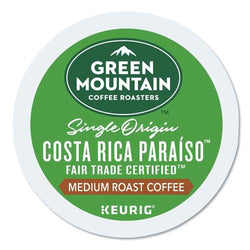 Green Mountian Coffee Costa Rica Paraiso Fair Trade K-cup Pods 24ct