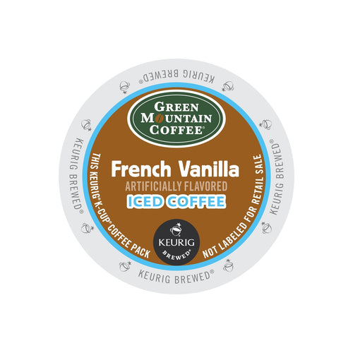 Green Mountain French Vanilla Brew Over Ice Coffee K-Cup® Pods 22ct