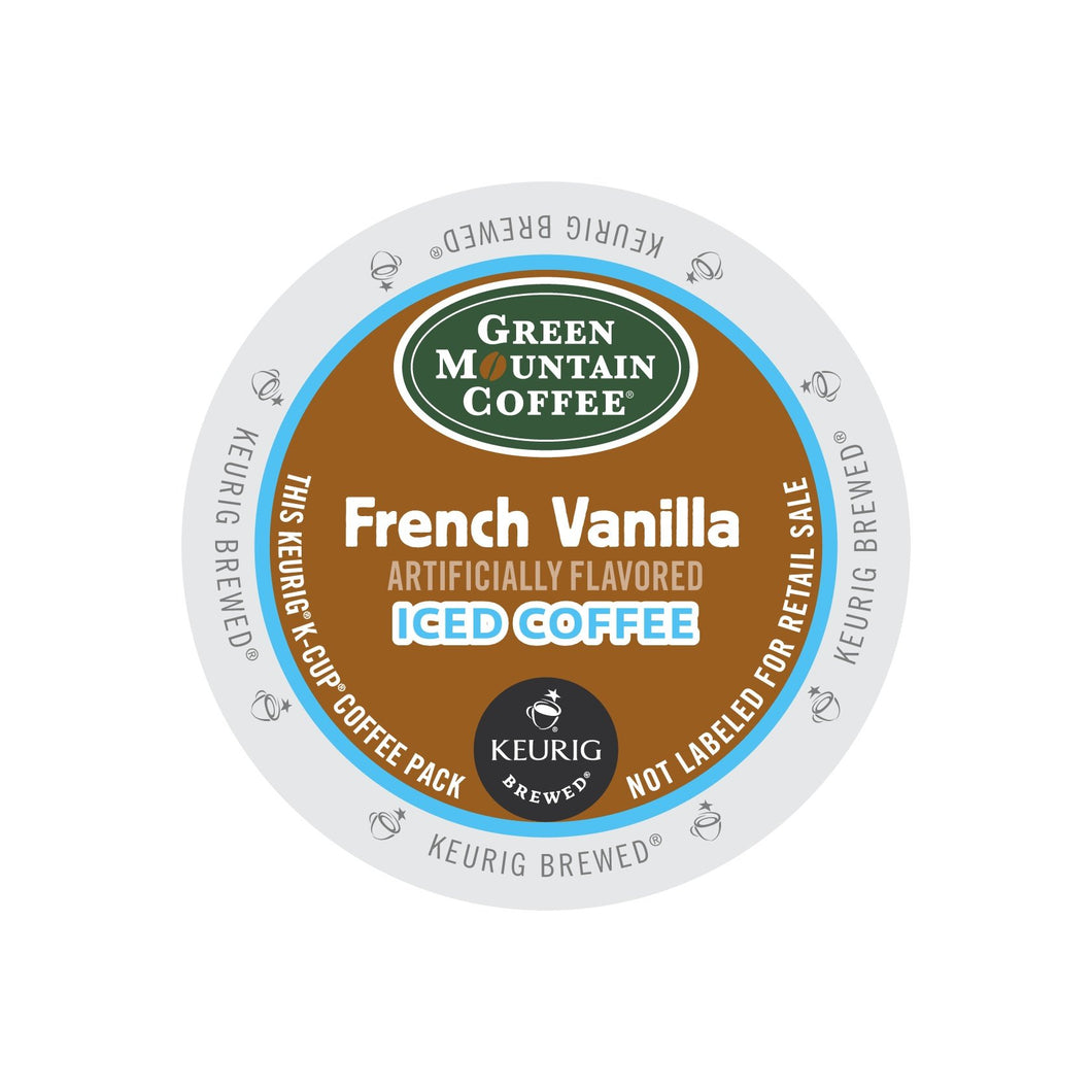 Green Mountain French Vanilla Brew Over Ice Coffee K-Cup® Pods 22ct