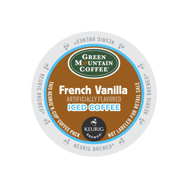 Green Mountain French Vanilla Brew Over Ice Coffee K-Cup&reg; Pods 22ct