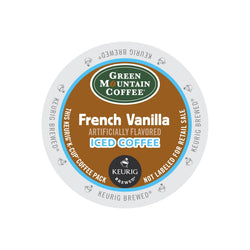 Green Mountain French Vanilla Brew Over Ice Coffee K-Cup® Pods 88ct