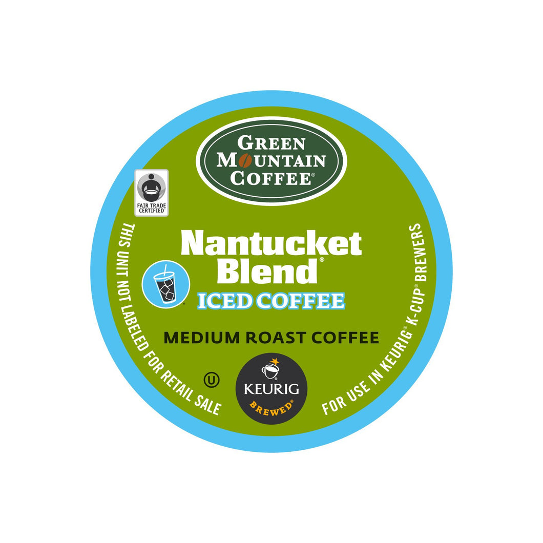 Green Mountain Nantucket Blend Brew Over Ice Coffee K-Cup® Pods 88ct