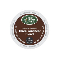 Green Mountian Coffee Three Continent Blend K-Cup® Pods 96ct