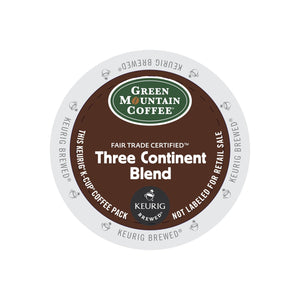Green Mountian Coffee Three Continent Blend K-Cup&reg; Pods 96ct