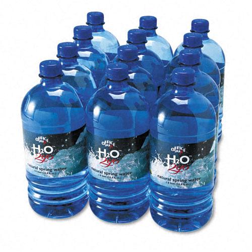 H2O 2GO Premium Bottled Water 12 1 Liter Bottles
