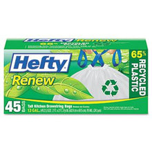 Hefty 13 Gallon Renew Recycled Kitchen and Trash Bags 45ct Box