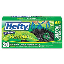 Hefty 33 Gallon Renew Recycled Kitchen and Trash Bags 20ct Box