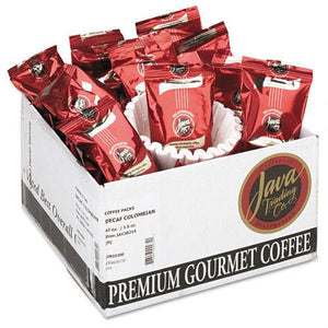 JavaOne Colombian Decaffeinated Ground Coffee 42 1.5oz Bags