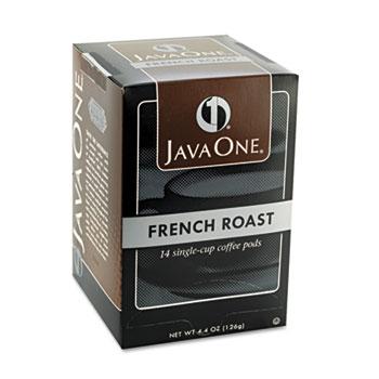 JavaOne French Roast Coffee Pods 14ct Box
