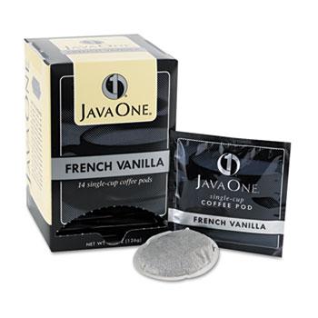JavaOne French Vanilla Coffee Pods 14ct