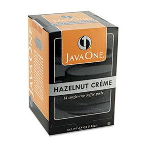 JavaOne Hazelnut Creme Coffee Pods 14ct Box