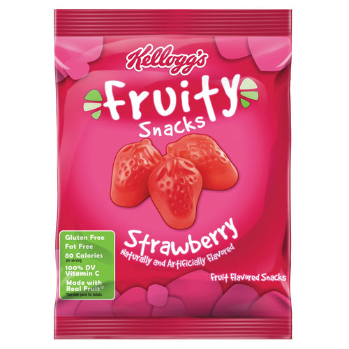 Kellogg's Fruity Snacks, Strawberry 48ct