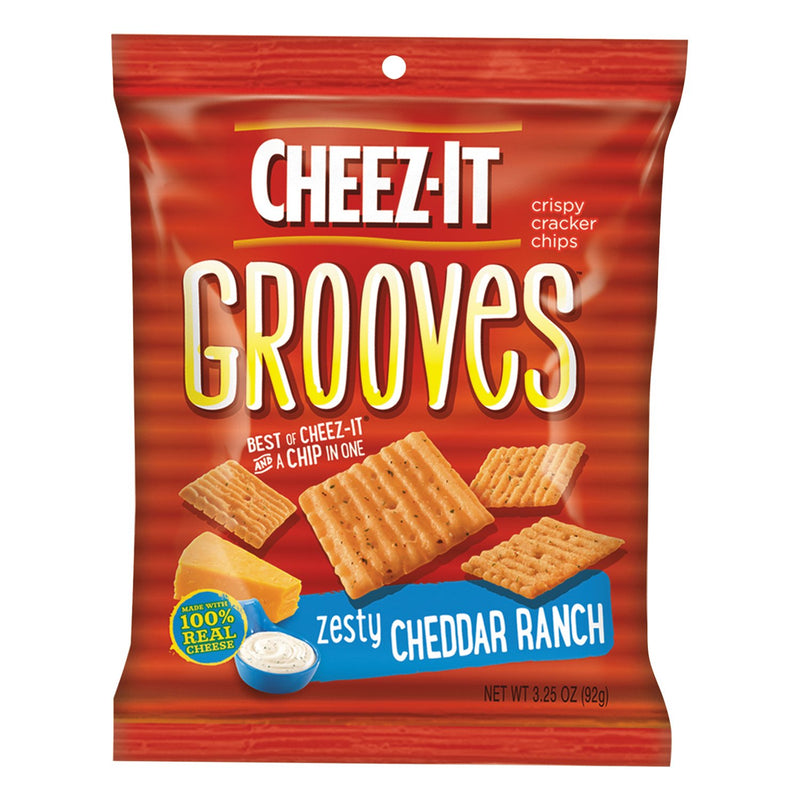 Sunshine Cheez-it Grooves Crackers Zesty Ranch 6ct