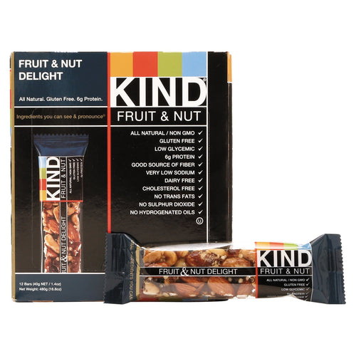 KIND Fruit and Nut Bars Fruit and Nut Delight 12ct