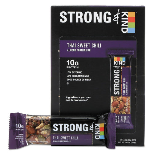 KIND STRONG and KIND Bars Thai Sweet Chili Almond 12ct