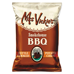 Miss Vickie's Kettle Cooked Smokehouse BBQ Potato Chips 64ct
