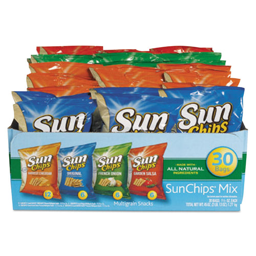 SunChips Variety Mix 30 Bags per Box
