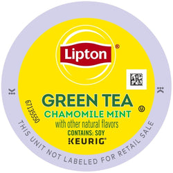Lipton Tea Chamomile Mint Green Tea K-Cup Pods 96ct